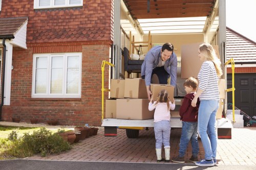 Unpacking and room setup service in an Isleworth property