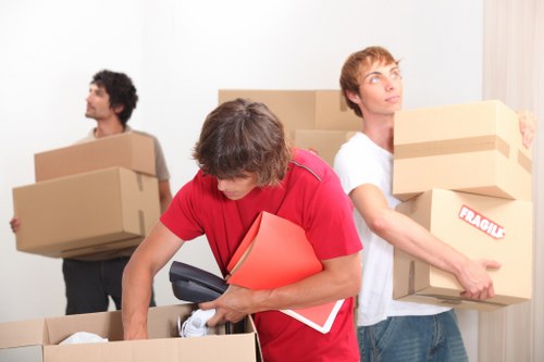 House removal service for a family property in Isleworth