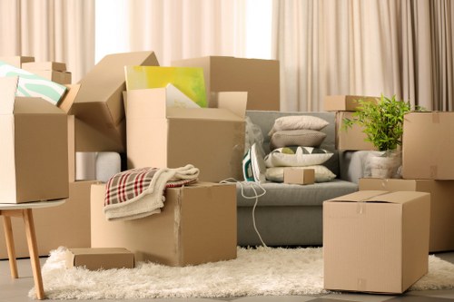 Local movers handling a commercial office move in Isleworth