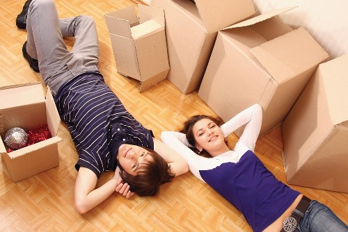 Safe transport of office furniture and equipment during an Isleworth move